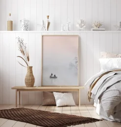 Foggy Morning Plakat (21x29.7 cm (A4))