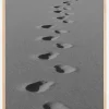 Foot Prints Plakat (21x29.7 cm (A4))