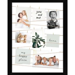 Fotogalleri Collageramme Sort 50x70 cm