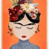 Frida (Orange Version) Plakat (21x29.7 cm (A4))