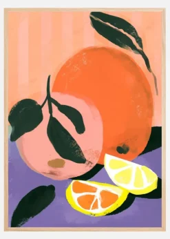 Fruity Summer No 3 Plakat (21x29.7 cm (A4))