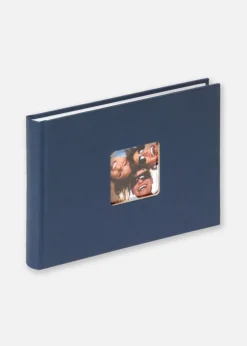 Fun Album Blå - 22x16 cm (40 Hvide sider / 20 blade)