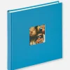 Fun Album Havsblå - 26x25 cm (40 Hvide sider / 20 blade)