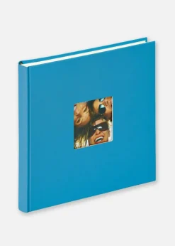 Fun Album Havsblå - 26x25 cm (40 Hvide sider / 20 blade)