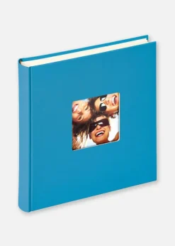 Fun Album Havsblå - 30x30 cm (100 Hvide sider / 50 blade)