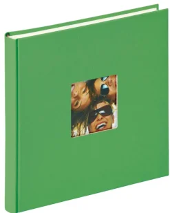 Fun Album Lysegrøn - 26x25 cm (40 Hvide sider / 20 blade)