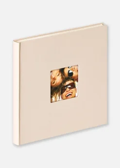 Fun Album Sand - 26x25 cm (40 Hvide sider / 20 blade)