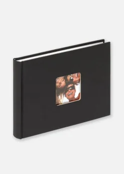 Fun Album Sort - 22x16 cm (40 Hvide sider / 20 blade)