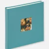 Fun Album Turkis - 26x25 cm (40 Hvide sider / 20 blade)