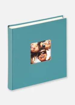 Fun Album Turkis - 30x30 cm (100 Hvide sider / 50 blade)