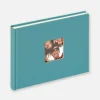 Fun Album Turkis - 22x16 cm (40 Hvide sider / 20 blade)