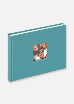 Fun Album Turkis - 22x16 cm (40 Hvide sider / 20 blade)