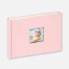 Fun Babyalbum Rosa - 22x16 cm (40 Hvide sider/20 blade)