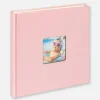 Fun Babyalbum Rosa - 26x25 cm (40 Hvide sider/20 blade)