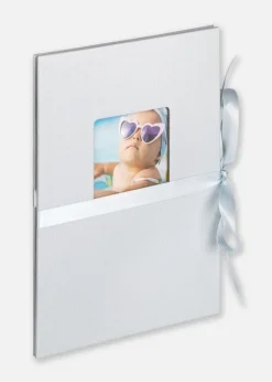 Fun Leporello Babyalbum Blå - 12 Billeder i 10x15 cm