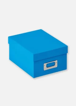 Fun Opbevaringsboks - Havsblå (Kan rumme 700 stk Billeder i 10x15 cm)