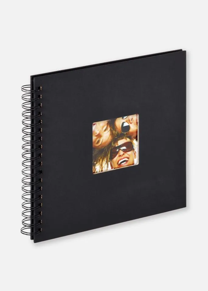 Fun Sort - 26x25 cm (40 Sorte sider)