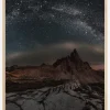 Galaxy Dolomites Plakat (21x29.7 cm (A4))