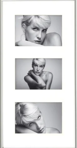 Galeria Collageramme Sølv - 3 Billeder (10x15 cm)