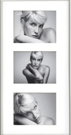 Galeria Collageramme Sølv - 3 Billeder (13x18 cm)