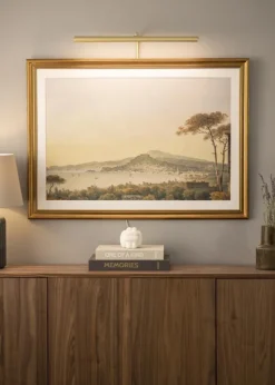 Gallery LED 60 cm Billedbelysning - Messing