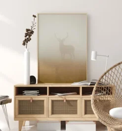 Ghost Stag Plakat (21x29.7 cm (A4))