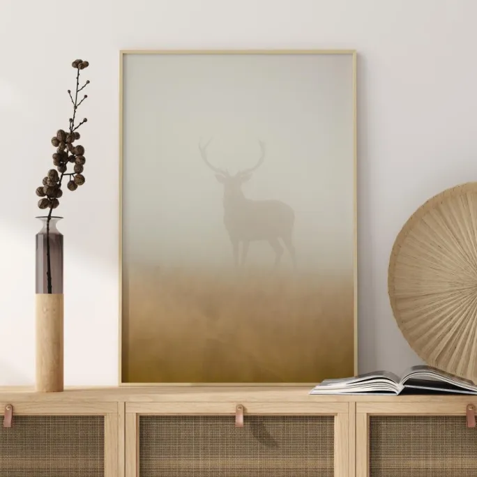 Ghost Stag Plakat (21x29.7 cm (A4))