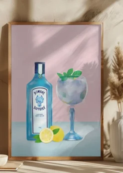 Gin Cocktail Plakat (21x29.7 cm (A4))