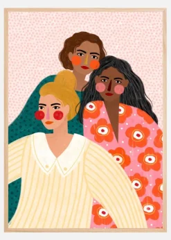 Girl Friends Plakat (21x29.7 cm (A4))