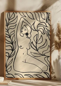 Girl In Nature Plakat (21x29.7 cm (A4))