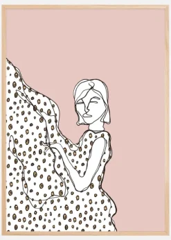 Girl Plakat (21x29.7 cm (A4))