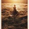 Girl walks in the dew Plakat (21x29.7 cm (A4))