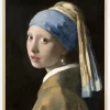 Girl With A Pearl Earring Plakat (21x29.7 cm (A4))