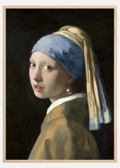 Girl With A Pearl Earring Plakat (21x29.7 cm (A4))