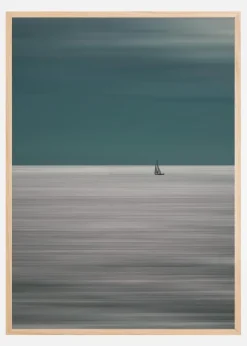 Going for the horizon Plakat (21x29.7 cm (A4))