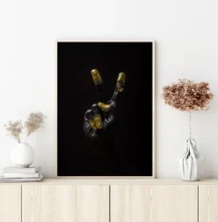 Golden Hands III Plakat (21x29.7 cm (A4))