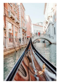 Gondola in Venice Plakat (21x29.7 cm (A4))
