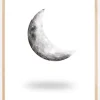 Graphic moon Plakat (21x29.7 cm (A4))