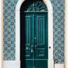Green door Plakat (21x29.7 cm (A4))