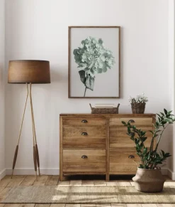 Green Dried Flower Plakat (21x29.7 cm (A4))