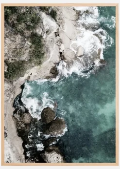 Green Ocean Plakat (21x29.7 cm (A4))