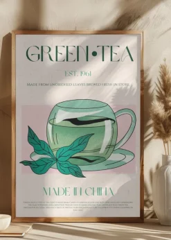 Green Tea No1 Plakat (21x29.7 cm (A4))