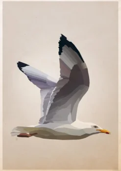 Gull Plakat (21x29.7 cm (A4))