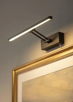 Gunnebo V961 LED Billedbelysning - Sort