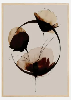 Halo Flowers No 2 Plakat (21x29.7 cm (A4))