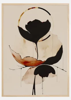 Halo Flowers No 5 Plakat (21x29.7 cm (A4))