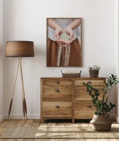 Hand in Sand Plakat (21x29.7 cm (A4))