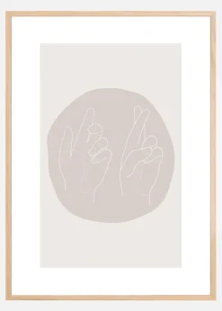 HANDS Plakat (21x29.7 cm (A4))