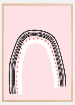 Happy Rainbow Plakat (21x29.7 cm (A4))