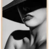 Hat and Shadow Plakat (21x29.7 cm (A4))